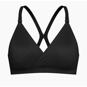 Black Wireless Bra